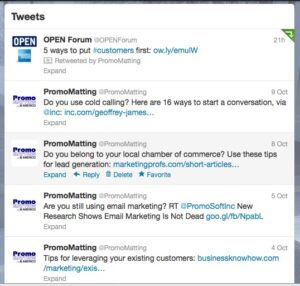 Follow PromoMatting on Twitter at twitter.com/promomatting