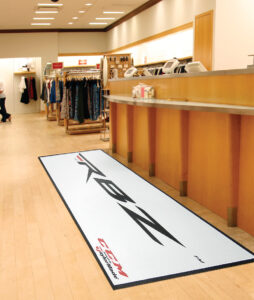 PromoMatting Counter Mats and Bar Mats are a very effective way to promote a message at the point of purchase or checkout