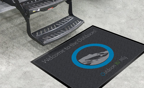 Custom floor mat