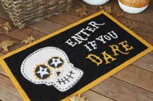 halloween floor mat