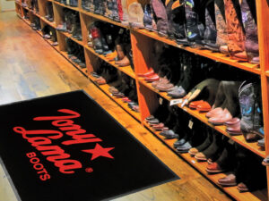 tony lama boots floor mat