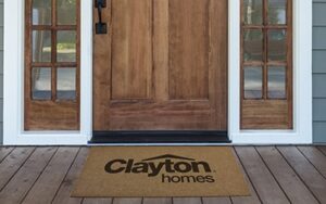 Clayton Home Custom Welcome Mat