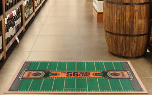 Custom promotional mat